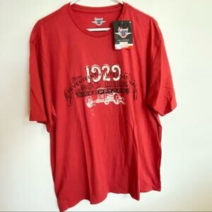 Indy 500 Mens Shirt SIze Large car racing Indianapolis Race Graphic Tee NWT